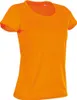 Stedman® - Active Baumwolle Touch Crew Neck - Cyber Orange Produktbild-Vorschau 4