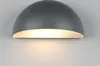 LED Downlight Außenwandleuchte Anthrazit 27cm breit für Produktbild-Vorschau 5