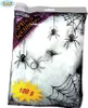 Bílá pavučina s 6 pavouky - HALLOWEEN - 100 g Náhled obrázku produktu 2