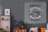 MuchoWow® Wandteppich Wandbehang Mancave - Motor - Flagge - Produktbild-Vorschau 6