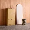 sweeek - Schuhschrank Holzdekor 3 Schubladen - Eichenfarben Produktbild-Vorschau 5