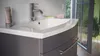 Badmöbel Bella 80 mit runder Front SoftClose anthrazit : Produktbild-Vorschau 3