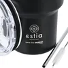 ESTIA | Isolierbecher - 400 ml - schwarzer Thermobecher - Produktbild-Vorschau 2