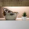 COM-FOUR® 3-teiliges Schüssel-Set aus Edelstahl - Produktbild-Vorschau 3