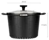 Granittopf mit Deckel, 24 cm, 6,5 l, E-7032 Produktbild-Vorschau 7