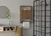 Skye Decor, Ela - Walnut, armoire de salle de bains, noyer, Voir les images du produit 1