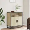 vidaXL Príborník Sonoma dub 68x35x76 cm materiál na báze Náhľad obrázku produktu 3