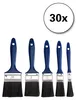 Deuba Pennelli da pittore 30 pz diverse misure blu pennello Anteprima dell’immagine prodotto 6