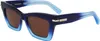 Ferragamo SF2031S Gradient dark blue transparent 52/17/145 Produktbild-Vorschau 1