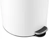 Hailo Poubelle à pédale ronde Selekta 20 l blanc Voir les images du produit 2