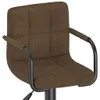 vidaXL Barhocker 2 Stk. Braun Stoff Produktbild-Vorschau 9