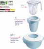 Westmark Back-Set, blauw, WP0310AO Productafbeelding-voorbeeld 2
