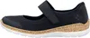 Rieker  Damenschuhe Ballerina Schwarz Freizeit Productafbeelding-voorbeeld 4