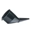 A black plastic funnel is shown against a white background. Podgląd zdjęcia produktu