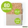 Huuraa Notizbuch A5 Meerjungfrau Silhouette 80 Blatt inkl. Produktbild-Vorschau 3