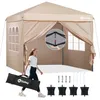 Sekey Faltpavillon 3x3 mit 4 Seitenwänden und mit 4 Produktbild-Vorschau 1