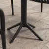 di volio Gartentisch DEGO - runder Outdoor Tisch für Balkon Produktbild-Vorschau 7