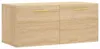 vidaXL Nástenná skriňa Sonoma dub 80x36,5x35 cm odvodený Náhľad obrázku produktu 1