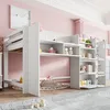Flieks Etagenbett 90x200cm mit Schreibtisch und Schrank, Produktbild-Vorschau 3