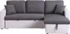 Ecksofa reversibel mit Schlaffunktion und Stauraum "Alain" Produktbild-Vorschau 3