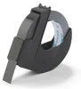 DYMO Prägeband 9mm x 3m glänzend schwarz Produktbild-Vorschau 4