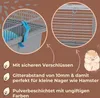 Hamsterkäfig mit Haus grau Nagerkäfig Mäusekäfig Zubehör Produktbild-Vorschau 3