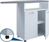 Cassettiera Bigilo con asse da stiro 2 ante bianco. Anteprima dell’immagine prodotto 1