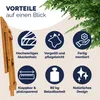 CASARIA® Gartentisch Balkontisch Wetterfest Klappbar Holz Produktbild-Vorschau 9