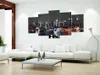 Italienischer Leinwand Leinwandbild - Grey sky 225x112.5 cm Produktbild-Vorschau 5