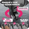 TecTake Sada 4-kolesového vozíka 31/55/65/75 cm čierna Náhľad obrázku produktu 8
