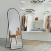 EMKE Standspiegel 160x60cm Ganzkörperspiegel Schwarz Produktbild-Vorschau 12