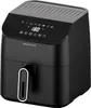 A black Smarton air fryer is shown from a front-side angle against a white background. Anteprima dell’immagine prodotto