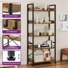 YITAHOME Bücherregal 5 Ebenen, Standregal Freistehend, Produktbild-Vorschau 5