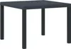 vidaXL Tavolo da giardino antracite 100 x 100 x 73 cm in Anteprima dell’immagine prodotto 2