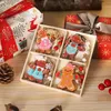Holz Weihnachten Anhänger - 24 Stück (6cm), Niedlicher Produktbild-Vorschau 1