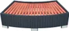 Spa access step poly rattan 92×45×25 cm nero Anteprima dell’immagine prodotto 3