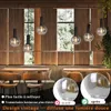 ZMH Hanglamp woonkamer, pendellamp glas, 3-lichts, vintage Productafbeelding-voorbeeld 13