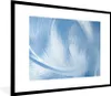 MuchoWow® Gerahmtes Poster Blau - Acrylfarbe - Gestaltung Produktbild-Vorschau 1