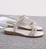 ASKSA Femmes Sandales à paillettes Été, Sandales à strass Voir les images du produit 2