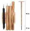 Woodygift Drewniany stojak do karmnika dla ptaków 125 cm Podgląd zdjęcia produktu 2