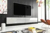 Lowboard APOLLO II RTV skříňka 180 cm, police pod TV, bílá Náhled obrázku produktu 3