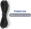 A bundle of black shoelaces is shown next to text indicating product size. Náhled obrázku produktu