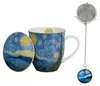 DUO ART GALLERY Becher 400 ml mit Teesieb STARRY NIGHT Produktbild-Vorschau 4