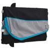 vidaXL Rimorchio per biciclette nero e blu 45 kg di ferro Anteprima dell’immagine prodotto 10