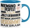 Jazz-Liebhaber Geschenk Tasse Lustige Geschenkidee für Produktbild-Vorschau 1