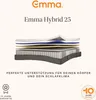 Matratze 140x200 Emma Hybrid 25 Produktbild-Vorschau 3