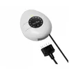 A white egg-shaped device with a black dial and a black plug is shown on a white background. Anteprima dell’immagine prodotto