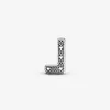 PANDORA Charms, bedel met de letter L, zilver 925 Productafbeelding-voorbeeld 15