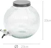 Glas-Getränkekrug mit Zapfhahn 5,5 l Produktbild-Vorschau 14