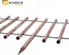 KADAX Obrzeże Palisada Ogrodowa 230 cm Płot Drewniany Podgląd zdjęcia produktu 11